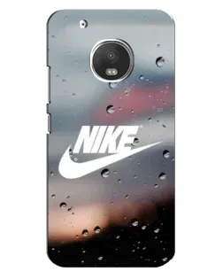 Чохол для Motorola MOTO G5 Plus з картинкою «Nike у стилі ретро»