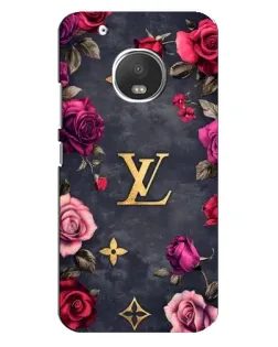 Чехол для Motorola MOTO G5 Plus с картинкой «Цветочный Louis Vuitton» Чехол для Motorola MOTO G5 Plus с картинкой «Цветочный Louis Vuitton»