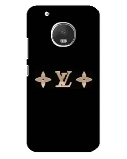 Чехол для Motorola MOTO G5 Plus с картинкой «Louis Vuitton — минимализм»