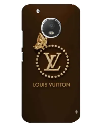 Чехол для Motorola MOTO G5 Plus с картинкой «LV — золотая печать» Чехол для Motorola MOTO G5 Plus с картинкой «LV — золотая печать»