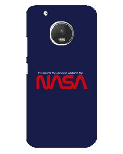 Чехол для Motorola MOTO G5 Plus с картинкой «NASA — глубокий космос»