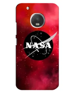 Чехол для Motorola MOTO G5 Plus с картинкой «NASA — красная туманность»