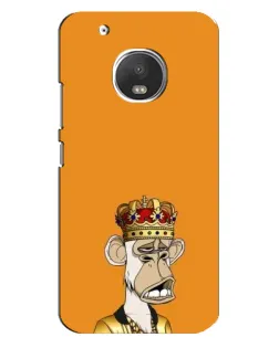Чехол для Motorola MOTO G5 Plus с картинкой «Золотая обезьяна Bored Ape»