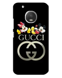 Чехол для Motorola MOTO G5 Plus с картинкой «Gucci — герои Disney»