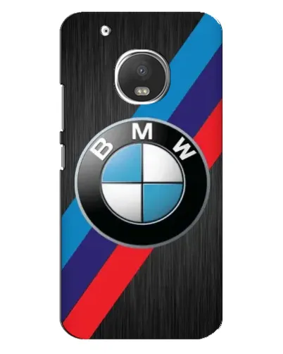 Чехол для Motorola MOTO G5 Plus с картинкой «BMW M-stripes стиль»