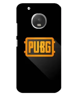 Чехол для Motorola MOTO G5 Plus с картинкой «PUBG — рамка лого»