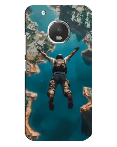 Чехол для Motorola MOTO G5 Plus с картинкой «PUBG — свободное падение» Чехол для Motorola MOTO G5 Plus с картинкой «PUBG — свободное падение»