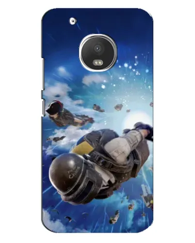Чехол для Motorola MOTO G5 Plus с картинкой «Десант PUBG — прыжок» Чехол для Motorola MOTO G5 Plus с картинкой «Десант PUBG — прыжок»
