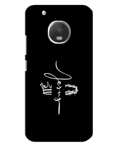 Чехол для Motorola MOTO G5 Plus с картинкой «Король Славы Jesus»