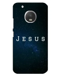 Чехол для Motorola MOTO G5 Plus с картинкой «Звездное небо Jesus»