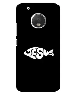 Чохол для Motorola MOTO G5 Plus з картинкою «Риба  Jesus»