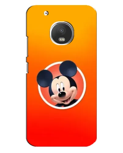 Чехол для Motorola MOTO G5 Plus с картинкой «Mickey в круге»