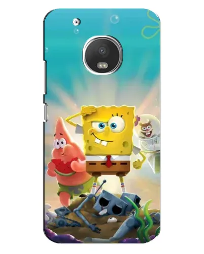 Чехол для Motorola MOTO G5 Plus с картинкой «Спанч Боб победитель» Чехол для Motorola MOTO G5 Plus с картинкой «Спанч Боб победитель»