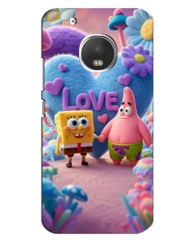 Чехол для Motorola MOTO G5 Plus с картинкой «Губка Боб Патрик» Чехол для Motorola MOTO G5 Plus с картинкой «Губка Боб Патрик»