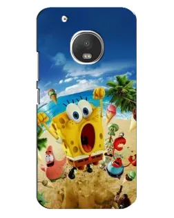 Чехол для Motorola MOTO G5 Plus с картинкой «Развлечения на пляже»