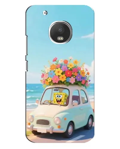 Чехол для Motorola MOTO G5 Plus с картинкой «Автомобильное путешествие» Чехол для Motorola MOTO G5 Plus с картинкой «Автомобильное путешествие»