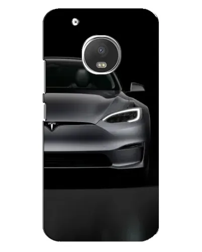 Чехол для Motorola MOTO G5 Plus с картинкой «Tesla Model S Look» Чехол для Motorola MOTO G5 Plus с картинкой «Tesla Model S Look»