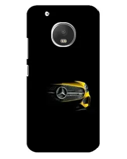 Чехол для Motorola MOTO G5 Plus с картинкой «Mercedes — ретро стиль»