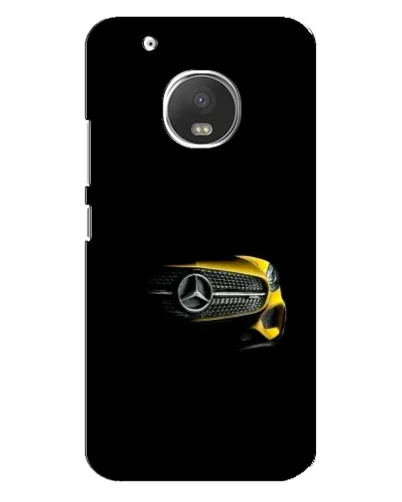 Чехол для Motorola MOTO G5 Plus с картинкой «Mercedes — ретро стиль»