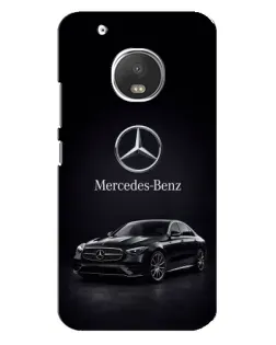 Чехол для Motorola MOTO G5 Plus с картинкой «Mercedes — решетка радиатора»