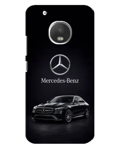 Чехол для Motorola MOTO G5 Plus с картинкой «Mercedes — решетка радиатора»