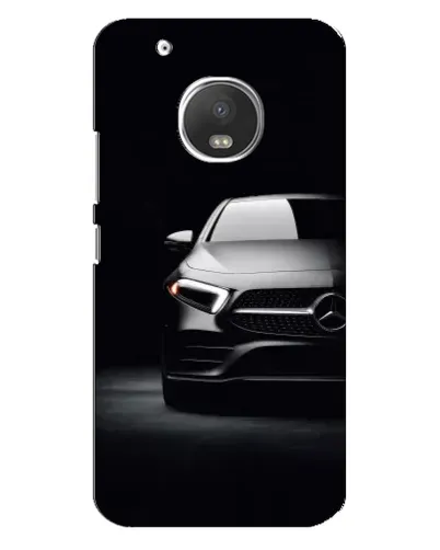 Чехол для Motorola MOTO G5 Plus с картинкой «Свет фар Mercedes»