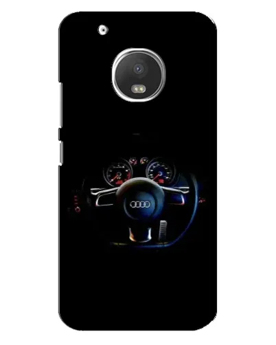 Чехол для Motorola MOTO G5 Plus с картинкой «Салон Audi — руль» Чехол для Motorola MOTO G5 Plus с картинкой «Салон Audi — руль»