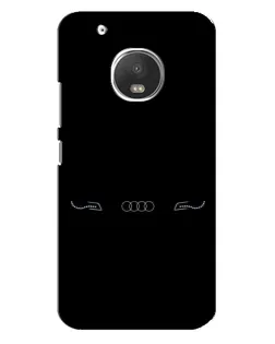 Чехол для Motorola MOTO G5 Plus с картинкой «Audi — световой подпись» Чехол для Motorola MOTO G5 Plus с картинкой «Audi — световой подпись»