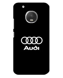 Чехол для Motorola MOTO G5 Plus с картинкой «Классическое лого Audi» Чехол для Motorola MOTO G5 Plus с картинкой «Классическое лого Audi»