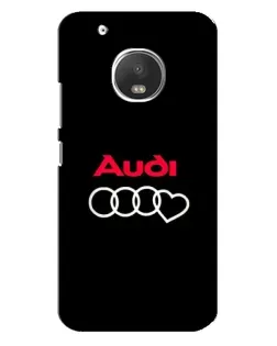 Чехол для Motorola MOTO G5 Plus с картинкой «Логотип Audi Heart» Чехол для Motorola MOTO G5 Plus с картинкой «Логотип Audi Heart»