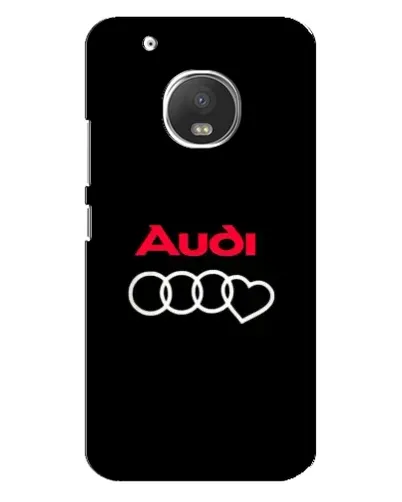 Чехол для Motorola MOTO G5 Plus с картинкой «Логотип Audi Heart» Чехол для Motorola MOTO G5 Plus с картинкой «Логотип Audi Heart»