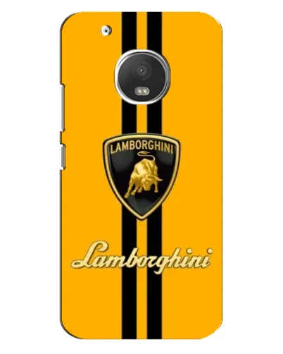 Чехол для Motorola MOTO G5 Plus с картинкой «Lamborghini Stripe желтый» Чехол для Motorola MOTO G5 Plus с картинкой «Lamborghini Stripe желтый»