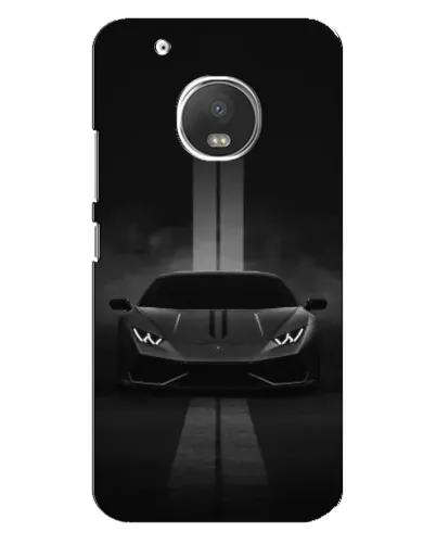 Чехол для Motorola MOTO G5 Plus с картинкой «Lamborghini симметрия дорог» Чехол для Motorola MOTO G5 Plus с картинкой «Lamborghini симметрия дорог»