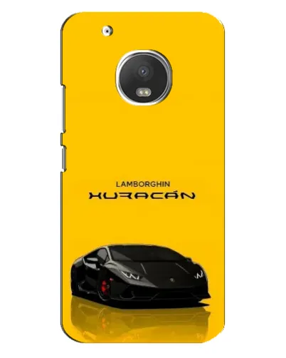 Чехол для Motorola MOTO G5 Plus с картинкой «Lamborghini Huracan черный» Чехол для Motorola MOTO G5 Plus с картинкой «Lamborghini Huracan черный»