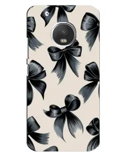 Чехол для Motorola MOTO G5 Plus с картинкой «Банты Coquette»