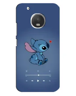 Чехол для Motorola MOTO G5 Plus с картинкой «Музыкальный Stitch»