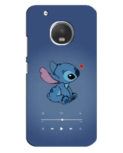 Чехол для Motorola MOTO G5 Plus с картинкой «Музыкальный Stitch» Чехол для Motorola MOTO G5 Plus с картинкой «Музыкальный Stitch»