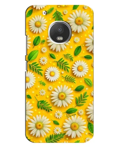 Чехол для Motorola MOTO G5 Plus с картинкой «Ромашковое солнце»