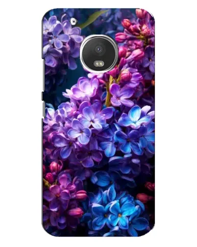 Чехол для Motorola MOTO G5 Plus с картинкой «Сиреневый цвет»