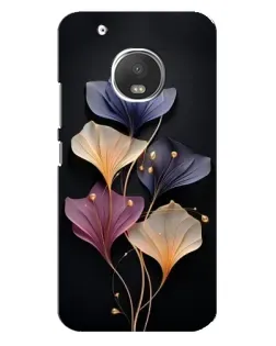Чохол для Motorola MOTO G5 Plus з картинкою «Лілові квіти грації»