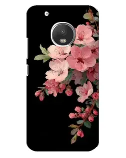 Чохол для Motorola MOTO G5 Plus з картинкою «Рожева гілка сакури»
