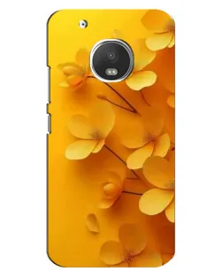 Чохол для Motorola MOTO G5 Plus з картинкою «Золоті пелюстки»