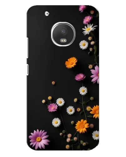 Чехол для Motorola MOTO G5 Plus с картинкой «Цветочная композиция»