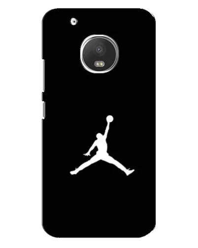 Чехол для Motorola MOTO G5 с картинкой «Jordan Silhouette»