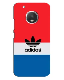 Чехол для Motorola MOTO G5 с картинкой «Ретро блоки Adidas»