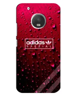 Чехол для Motorola MOTO G5 с картинкой «Adidas Gold Marble»