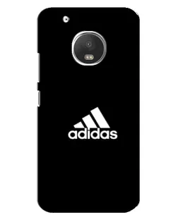 Чехол для Motorola MOTO G5 с картинкой «Черная классика Adidas»