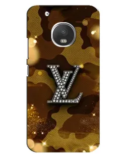 Чехол для Motorola MOTO G5 с картинкой «Камуфляжный Louis Vuitton»