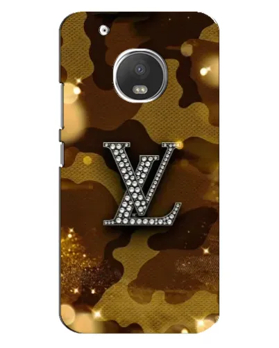 Чехол для Motorola MOTO G5 с картинкой «Камуфляжный Louis Vuitton»
