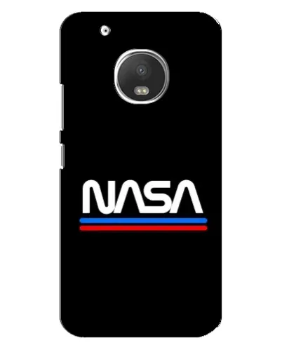 Чехол для Motorola MOTO G5 с картинкой «NASA — классика Red Blue» Чехол для Motorola MOTO G5 с картинкой «NASA — классика Red Blue»